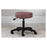 Clinton Industries Stool Exam Value Series Purple Gray 5 Leg/Casters Backless ea