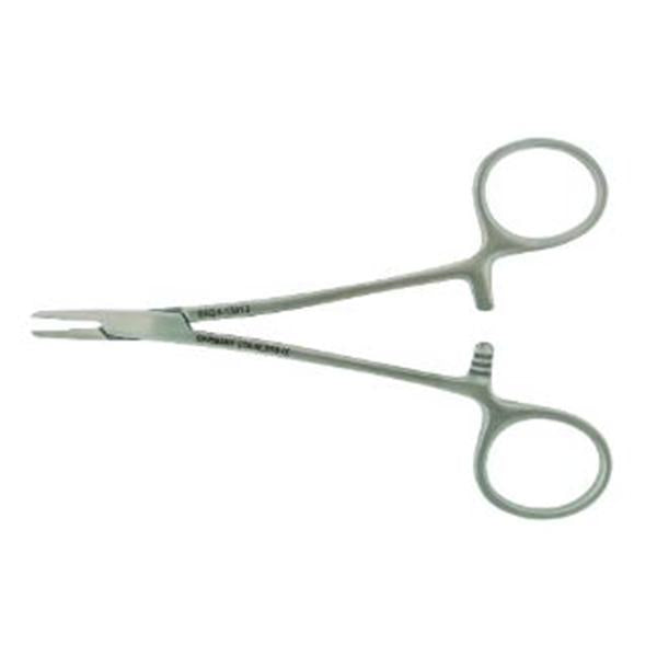 BR Surgical Holder Needle Halsey 5-1/8" Serrated Jaw Stainless Steel Ea