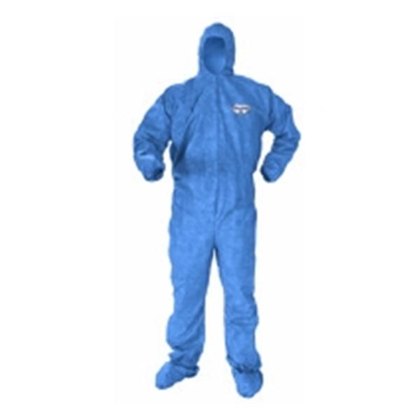 Kimberly Clark Professional Coverall Protective Kleenguard A60 Large Blue 24/Ca (45093)
