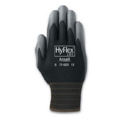 Ansell Healthcare Products  Gloves Assembly / Industrial Hyflex PF PU Ct Nyl 5-10 Blk 144/Ca