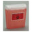 Bemis Healthcare Container Sharps WallSafe 3qt Plastic Translucent Red Ea, 24 EA/CA (125 030)