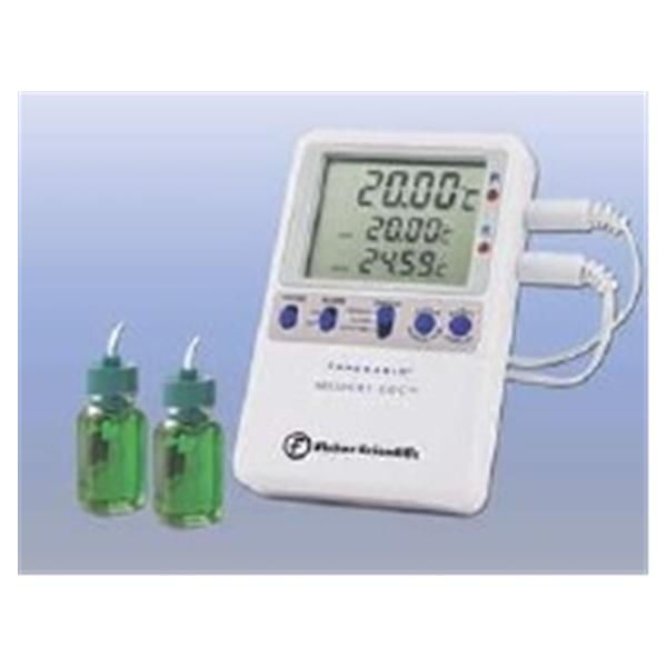 Thermo Scientific Thermometer Refrigerator/Freezer Memory-Loc 2 Bottle Probe Ea