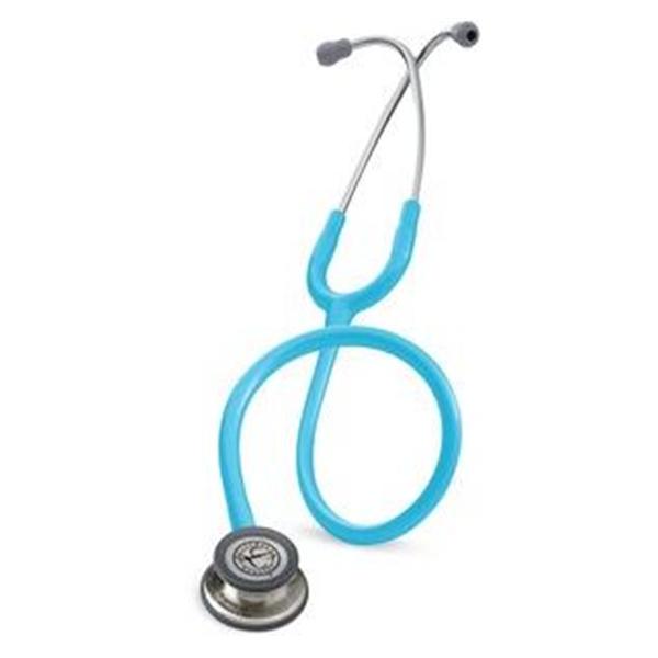 3M Medical Products Stethoscope Clinician Littmann Classic III Turquoise 27" Ea