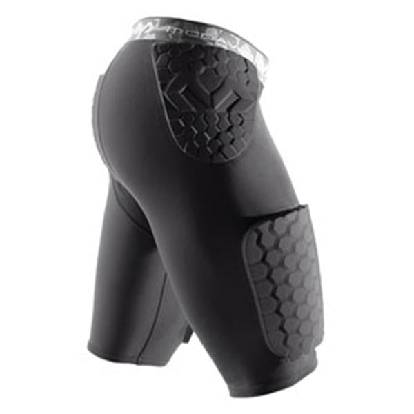 McDavid  Shorts Compression Hexpad Thudd Men Black Size Small Ea (737DD-SM-BK)