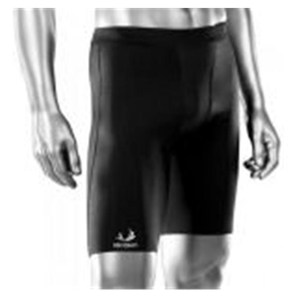 Cropper Medical Shorts Compression Bioskin Unisex Black Size X-Small Ea