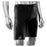 Cropper Medical Shorts Compression Bioskin Unisex Black Size Medium Ea