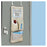 Health Care Logistics Door Caddy Isolation Almond Ea
