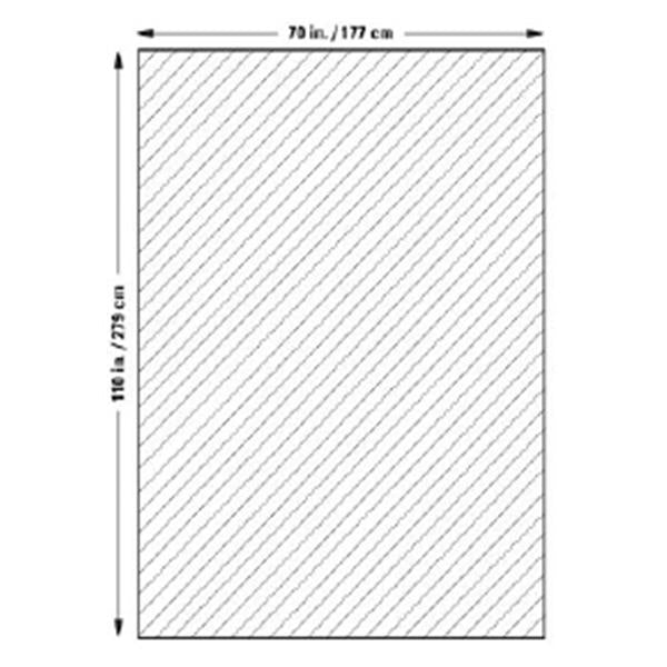 O & M Halyard Cover Back Table Non-Fenestrated 70x110" Heavy Duty Sterile 15/Ca