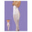 Summit Medical Girdle Compression Hi Bck/Fl Bdy Veronique Blw Kn 2XL Blk Ea