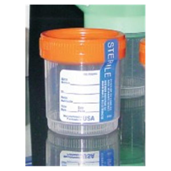 Parter Medical Products Specimen Cup 90mL Sterile 100/Ca