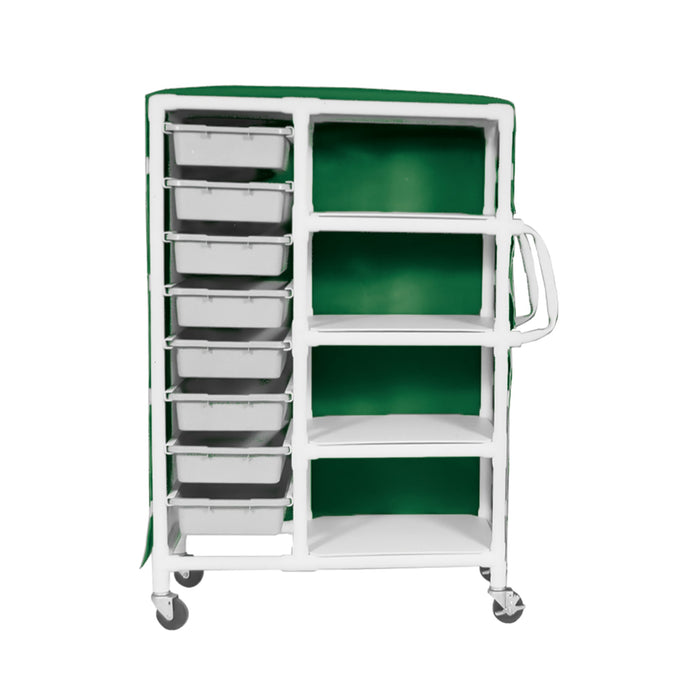 MR-Conditional PVC 8-Drawer Storage Cart