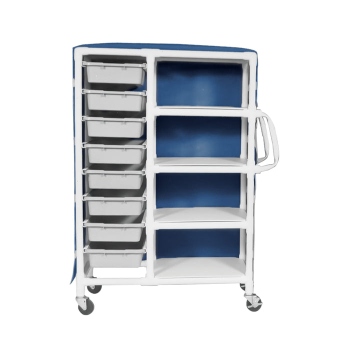 MR-Conditional PVC 8-Drawer Storage Cart