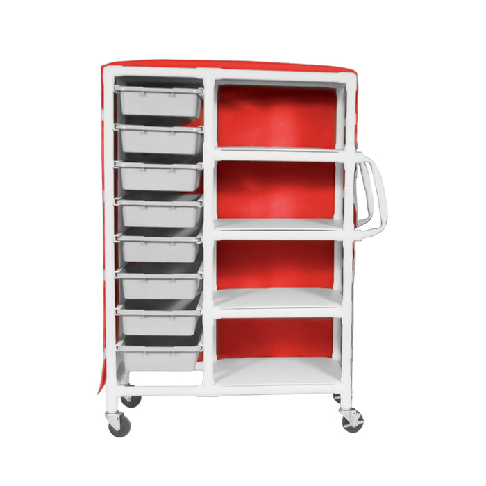 MR-Conditional PVC 8-Drawer Storage Cart