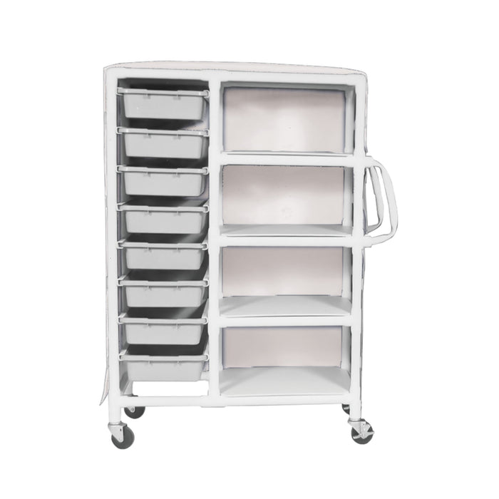 MR-Conditional PVC 8-Drawer Storage Cart