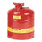 Justrite Manufacturing Can Safety Justrite Steel 5gal Lid Type I Red Round Ea