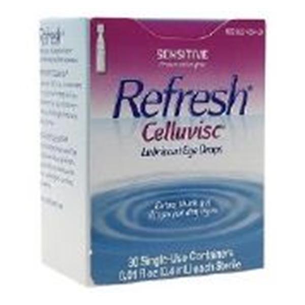 Allergan Pharm Refresh Celluvisc Lubricating 0.4mL 1% Opth Solution Strl 30/Pk