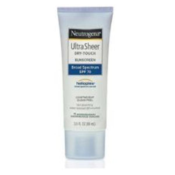 J&J Consumer Products Neutrogena Ultra Sheer Sunblock Lotion 70 SPF 3oz Wtrprf 3oz/Ea