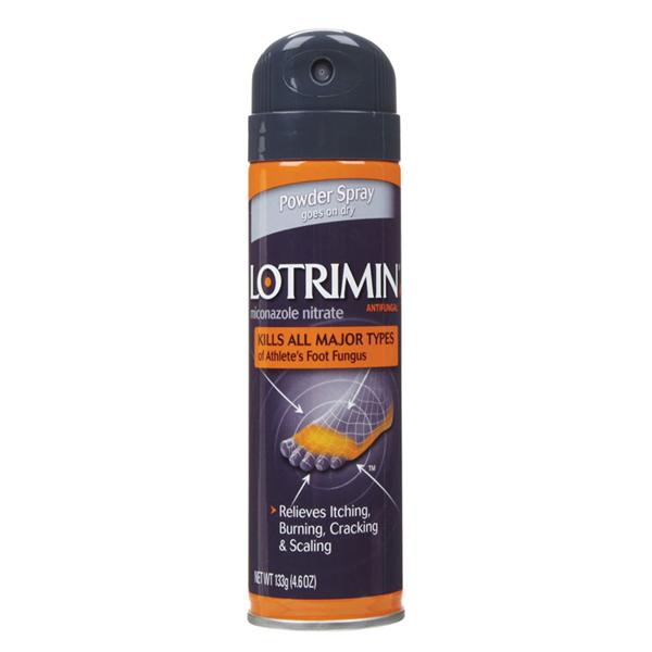 Merck Sharp & Dohme  Lotrimin Antifungal Powder Spray 4.6oz/Ea