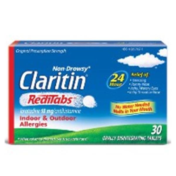 Merck Sharp & Dohme  Claritin Allergy Redi-Tab 10mg 30/Pk