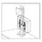 Midmark CPU Holder / Compnents - Arm CPU Holder, Plant Installed - 62XX-501-30