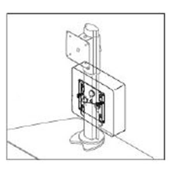 Midmark CPU Holder / Compnents - Arm CPU Holder, Plant Installed - 62XX-501-30