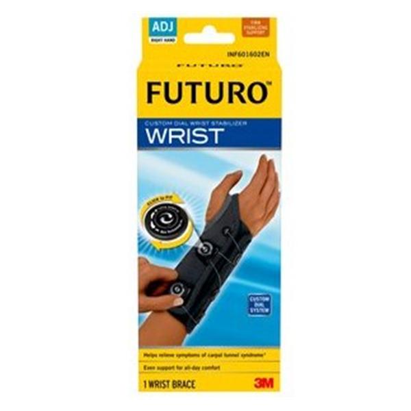 3M Medical Products Stabilizer Dial Futuro Wrist Black Right 12/Ca