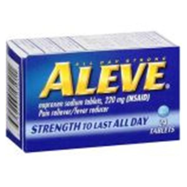 Bayer Consumer Products Aleve 220mg Tablets 24/Bt