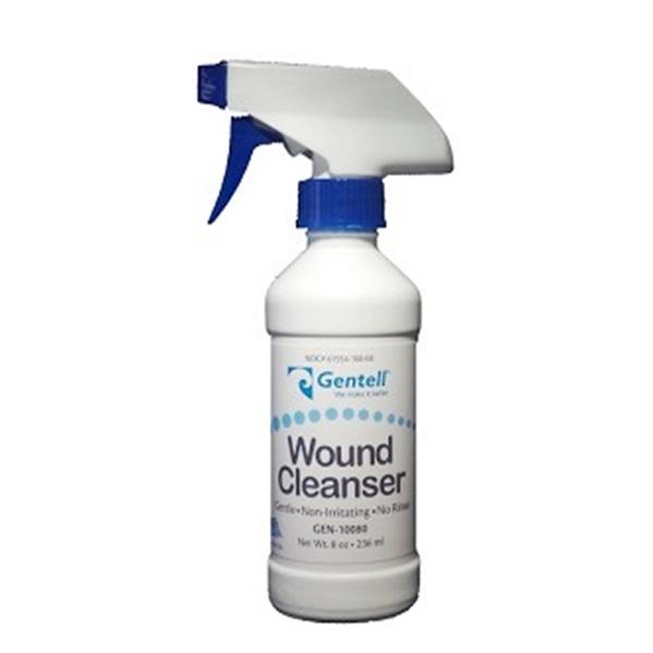 Gentell Cleanser Wound 8oz Not Made With Natural Rubber Latex 6/Ca