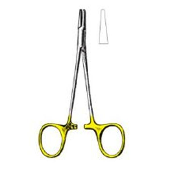 Sklar Instruments Holder Needle Webster 4-1/4" Smooth Straight SS/TC Ea