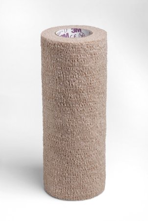 3M Coban Self-Adherent Wrap with Hand Tear - BANDAGE, SELF ADHRNT, COBAN, 6"X5, TAN, LF - 2086S