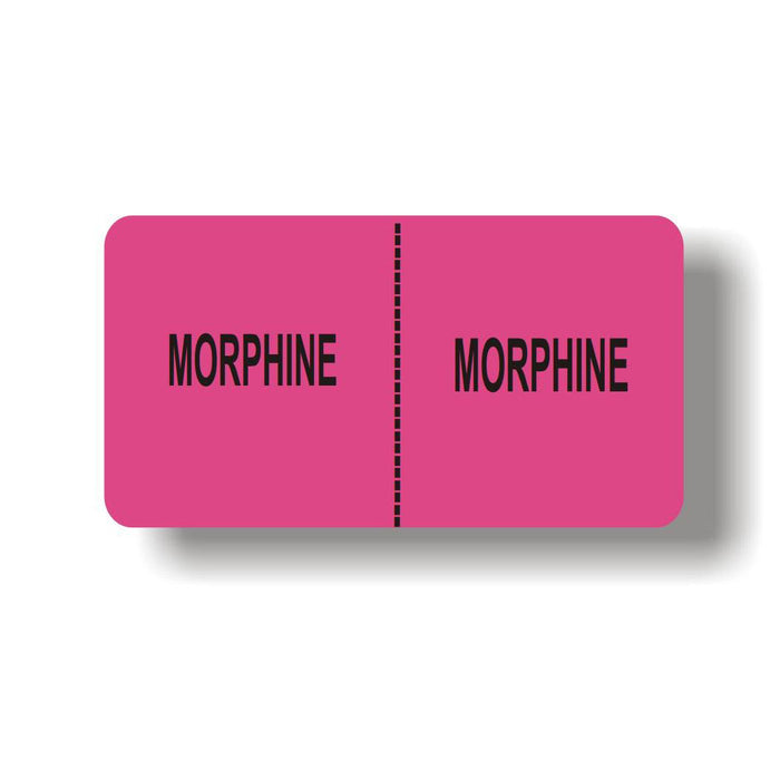 Laguna Coast Assoc Medication Labels / Tapes - Heparin Label, Fluorescent Orange - SCVMC-13
