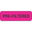 Laguna Coast Assoc Medication Labels / Tapes - Prefiltered Label, 3/8" x 1-1/4" - BXR965