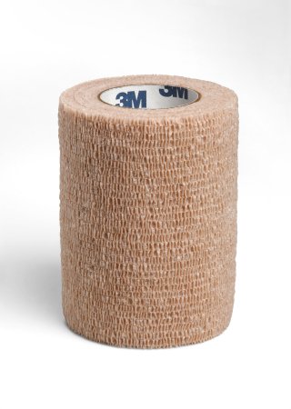 3M Healthcare 3M Coban Self-Adherent Wraps - BANDAGE, SELF ADHRNT, COBAN, 3"X 5, TAN, STRL - 1583S