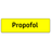 Laguna Coast Assoc Medication Labels / Tapes - Propofol Label, 500/Roll - AM006-K