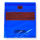 Elkay Plastics Lab Loc Biohazard Specimen Bags - DBD-BAG, SPECIMEN, 6X9, BLUE, BIO, 3 WALL, ZIP - LABZ69BL