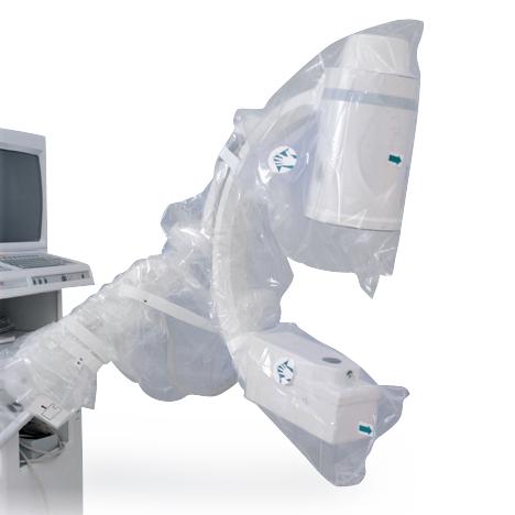 Ecolab Universal C-Arm Drapes - Universal C-Arm Drape, 41" x 48", Elastifit - 4951E
