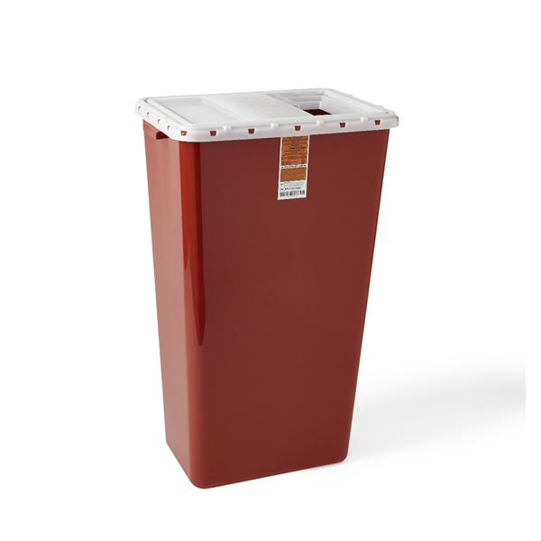 Medline Industries  Container Sharps 18gal Red 5/Ca