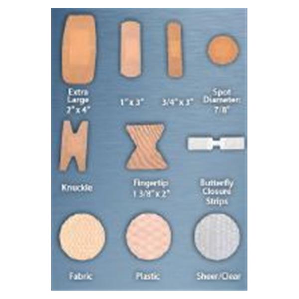 Dukal oration Bandage Fabric Caliber 3/4x3" Flexible Tan 2400/Ca