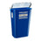 Bemis Healthcare Container Trash Sentinel 11gal Plastic Blue 6/Ca