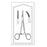 Sklar Instruments Forcep Hemostatic Econo 5-1/2" Straight Disposable 100/Ca