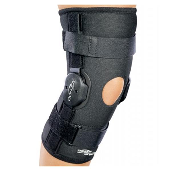 DJO Brace Sleeve Economy Adult Knee Drytx Blk Size Small Universal Ea
