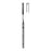 Sklar Instruments Chisel Straight Hajek 6" Small Septum V/Frwrd Ctng SS Ea