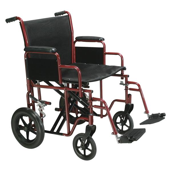 Drive Medical Designs Wheelchair Transport Steel/Nylon Bariatric Ea