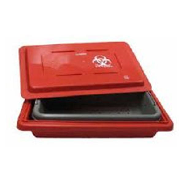Sst Tray Healthmark Sterilization Tray SST Ea (SST-283 RD LTCH) — Grayline Medical