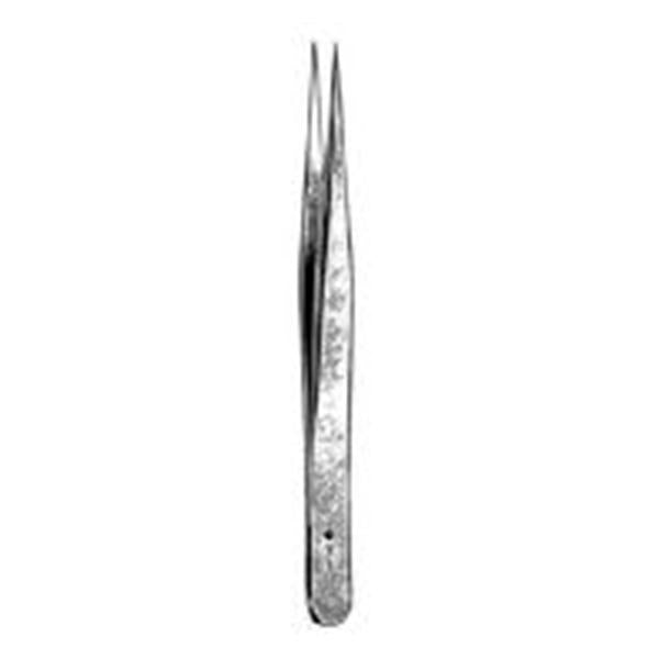 Sklar Instruments Forcep Jewelers 4-1/2" Fine Point Tip Smooth Straight SS Ea