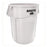 Rubbermaid Container Utility Brute Plastic 44gal White 4/Pk