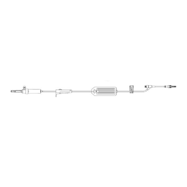 Zyno Medical IV Administration Set NF Inj St 105 20Drp 18mL 50/Ca (A2-80071-DF)