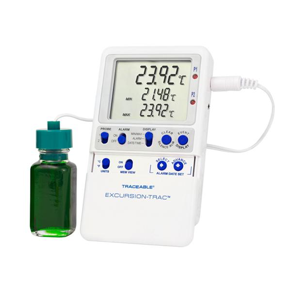 Control Company Thermometer Refrigerator Traceable -50 to +70?C Bottle Probe Ea
