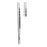 Sklar Instruments Forcep Tissue Gerald 7" Straight 1x2 Teeth Stainless Steel Ea