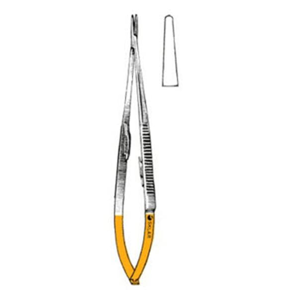 Sklar Instruments Holder Needle Castroviejo 5-1/2" Straight SS/TC Ea